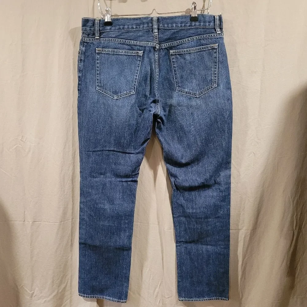 J. crew urban slim 34w 30L mens blue denim jeans